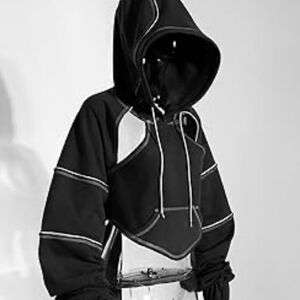 Futuristic Hooded Crop S
